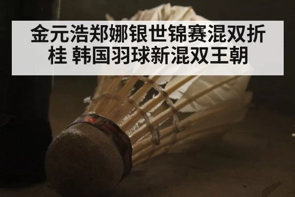 金元浩郑娜银世锦赛混双折桂 韩国羽球新混双王朝